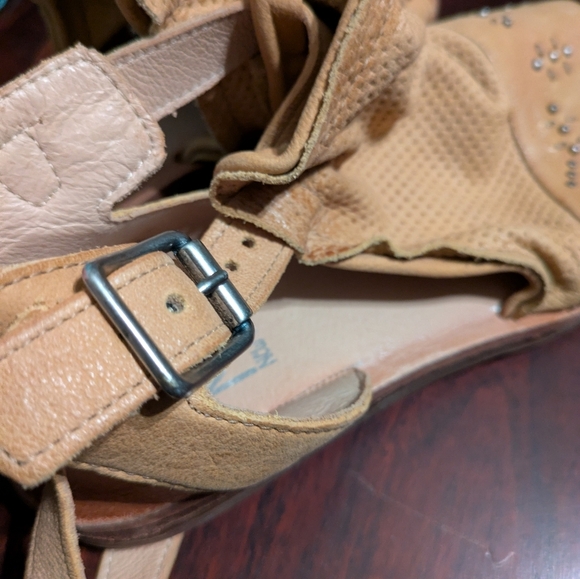 Miz Mooz Fifi Women's Tan Leather Sandals 40 - Picture 7 of 14